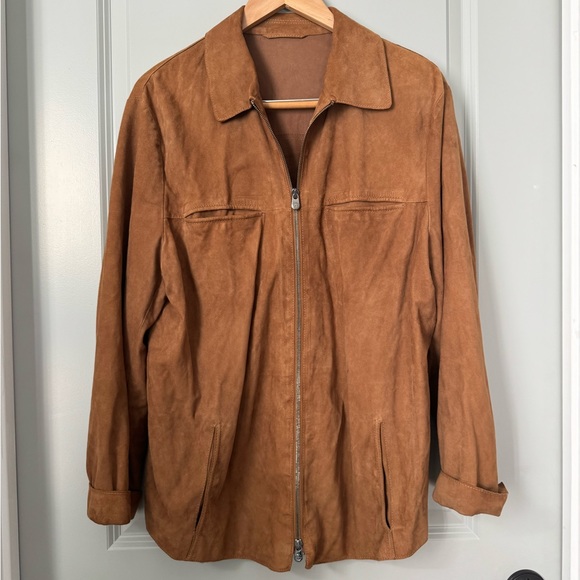 Armani Collezioni Other - Armani Collezioni Suede Jacket/ Shirt Jacket